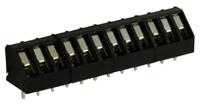 897-0916 RS PRO PCB Terminal Block, 12-Contact, 5mm Pitch, Through Hole Mount, 1-Row, Screw Termination