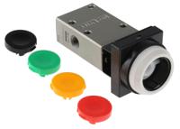 vm430-01-33 SMC Push Button 3/2 Pneumatic Manual Control Valve VM400 Series, Rc 1/8, 1/8in, III B