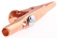bu-60cs Mueller Electric Crocodile Clip 4 mm Connection, Copper Contact, 10A