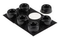 sj5009 3M Cylindrical PUR Self Adhesive Feet, 22.3mm diameter x 10.1mm height