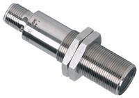 ogs500 ifm electronic Through Beam Transmitter Photoelectric Sensor, Barrel Sensor, 25 m Detection Range