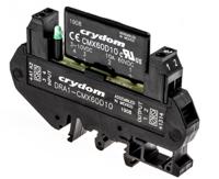 dra1-cmx60d10 Sensata Crydom DRA1 CMX Series Solid State Interface Relay, 10 V dc Control, 8 A Load, DIN Rail Mount