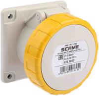 4281660 Scame Grey Socket, Rated At 16A, 100 → 130 V