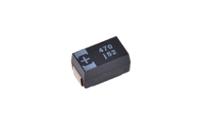 6thb470m Panasonic 470μF Surface Mount Polymer Capacitor, 6.3V dc