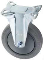 666-7586 RS PRO Fixed Castor Wheel, 90kg Capacity, 125mm Wheel