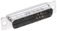db9w4pa00lf Amphenol Communications Solutions DW 9 Way Cable Mount D-sub Connector Plug