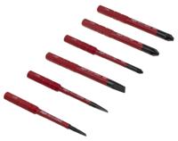 41235 Wiha Driver Bit Set 6 Pieces, Pozidriv, Slotted