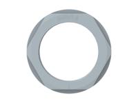 1sng607017r0000 Grey UL 94 V2 PA 6 Cable Gland Locknut, M40 Thread