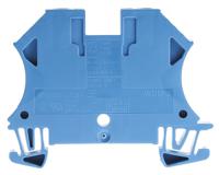 1020180000 Weidmuller  WDU Series Blue, 4mm², Single-Level, Screw Termination, ATEX