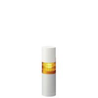 lr5-102webw-y Patlite LR5 Series Amber Buzzer Signal Tower, 1 Lights, 24 V dc, Direct Mount
