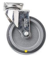 712-4863 RS PRO Swivel Castor Wheel, 60kg Capacity, 100mm Wheel