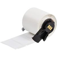 m6-29-498 Brady B-498 White Label, 38.10mm Width, 12.70mm Height, 500 Qty
