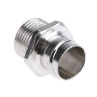 7tca296020r0149-sp20m20a Adaptaflex Straight, Conduit Fitting, 20mm Nominal Size, M20, Brass, Silver IP54 rating