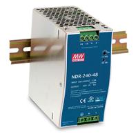 dis-n240-48 D-Link NDR-240 Switched Mode DIN Rail Power Supply, 90 → 264 V ac / 127 → 370V dc ac, dc Input, 48V dc dc