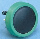 124111067097 Schurter IP65 Black Button Tactile Switch, SPST 80 mA