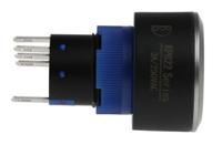 175-8263 RS PRO Illuminated Push Button Switch, Momentary, Panel Mount, 22.2mm Cutout, SPDT, Red LED, 250V ac, IP65