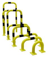 174-5889 RS PRO Black & Yellow Steel Protection Barrier