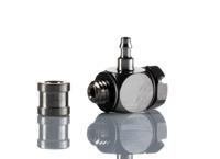 m-3alu-2 SMC M Series Elbow Threaded Adaptor, M3 Male to Barbed 2 mm, Threaded-to-Tube Connection Style