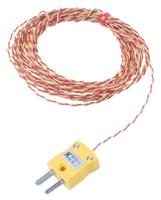 847-9710 RS PRO Type K Exposed Junction Thermocouple 5m Length, 1/0.3mm Diameter → +250°C