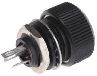 p16np105mab15 Vishay P16 1MΩ Rotary Potentiometer 1-Gang Panel Mount, P16NP105MAB15