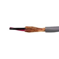 2254-sl005 Alpha Wire Alpha Essentials Communication & Control Control Cable, 2 Cores, 0.33 mm² 22 AWG, Screened, 30 m, Grey