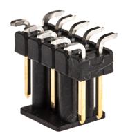 1241050-5 TE Connectivity AMPMODU MOD II Series Straight Surface Pin Header, 10 Contact(s), 2.54 mm Pitch, 2 Row, Unshrouded