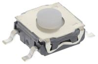 ksc221g-lfs C & K IP67 Button Tactile Switch, SPST 50 mA 0.9mm Surface Mount