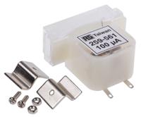 259-561 RS PRO Analogue Panel Ammeter 100μA x 50mm, ±20 %