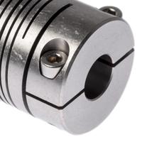 721323535 Huco Beam Coupling, 32mm Outside Diameter, 12mm Bore, 44.5mm Length Coupler