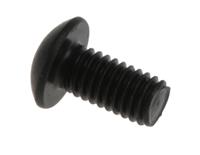 822-9098 RS PRO Black, Self-Colour Steel Hex Socket Button Screw, ISO 7380, M3 x 6mm