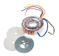 0080p1-2-012 Nuvotem Talema 230V ac, 2 x 12V ac Toroidal Transformer, 80VA 2 Output
