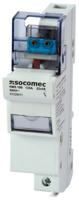 57035011 Socomec 125A Rail Mount Fuse Holder for 22 x 58mm Fuse, 1P, 690V