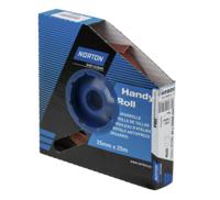 63642531793 Norton P400 Grit Very Fine Sandpaper Roll, 25m x 25mm
