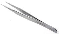 tl-sm-108-sa Lindstrom 120 mm, Stainless Steel, Rounded, ESD Tweezers