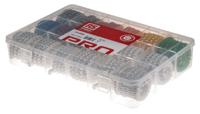 914-0605 RS PRO Slide On Cable Marker Kit, Black, Blue, Brown, Green, Grey, Orange, Red, Violet, White, Yellow, Pre-printed "-,