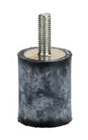 126-4298 RS PRO M5 Anti Vibration Mount, Male to Female Bobbin with 11.55kg Compression Load