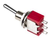 734-7117 RS PRO Toggle Switch, Panel Mount, On-(On), SPDT, Solder Terminal