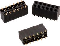 61003421821 Wurth Elektronik WR-PHD Series Straight PCB Socket, 34-Contact, 2-Row, 2.54mm Pitch