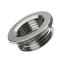 52104317lf Lapp Cable Gland Adapter, M40 Exterior Thread, M25 Interior Thread, Nickel Plated Brass, SKINDICHT MR-M Series