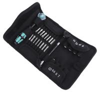 05051045001 Wera 26-Piece Metric 1/4 in Standard Socket/Bit Set with Ratchet, 6 point; Hex Bit; Phillips Bit; Pozidriv Bit; Slotted