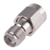 r125704001 Radiall Straight 50Ω RF Adapter SMA Plug to SMA Socket 18GHz