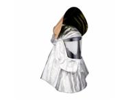 7100257936-m-307 3M Versaflo Black, White Safety Helmet with Chin Strap, Ventilated
