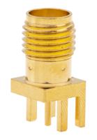 526-5785 RS PRO, Jack Edge Mount SMA Connector, 50Ω, Solder Termination, Straight Body