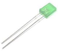 l-103gdt Kingbright2.5 V Green LED Rectangular Through Hole, L-103GDT