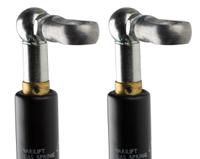 swv1080800029 Camloc Steel Gas Strut, with Ball & Socket Joint, End Joint, 645.0mm Extended Length, 300.0mm Stroke Length