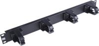 249-5573 RS PRO Cable Management Panel for Use with 19-Inch Rack, 4 Rings