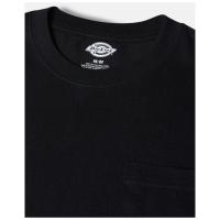 dk0wl450blk1 Dickies Black Cotton Long Sleeve T-Shirt, UK- XXL, EUR- XXL