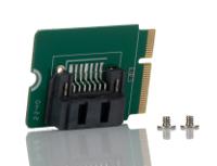 ra013 Okdo M.2 E Key to SATA Breakout Board for ROCK Single Board Computer