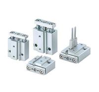 mgj6-5 SMC Pneumatic Guided Cylinder - 6mm Bore, 5mm Stroke, MGJ Series, Double Acting