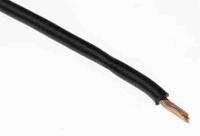 225-2150 RS PRO Black 1.5mm² Hook Up Wire, 16 AWG, 30/0.2 mm, 305m, PVC TI3 Insulation